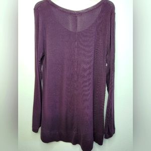 Stretchy Thin Tunic Long Sleeved Large Long Sleeved L